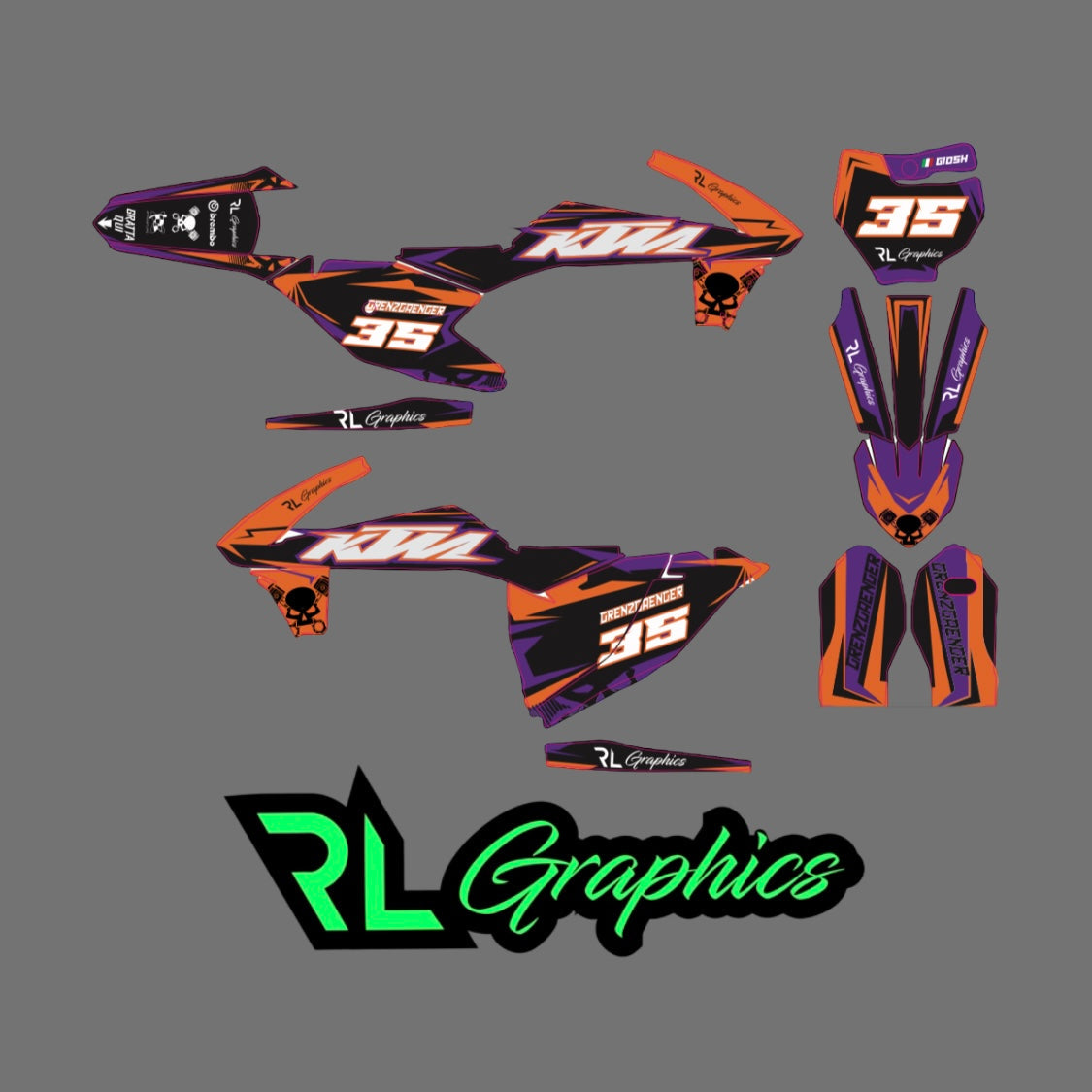 Grafica ”ktm sx 85” RL_RacingStore