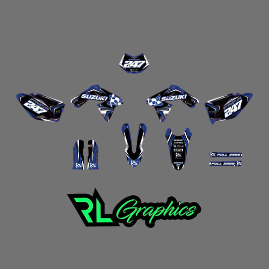 Grafica suzuki ”24/7 flag” - RL_RacingStore