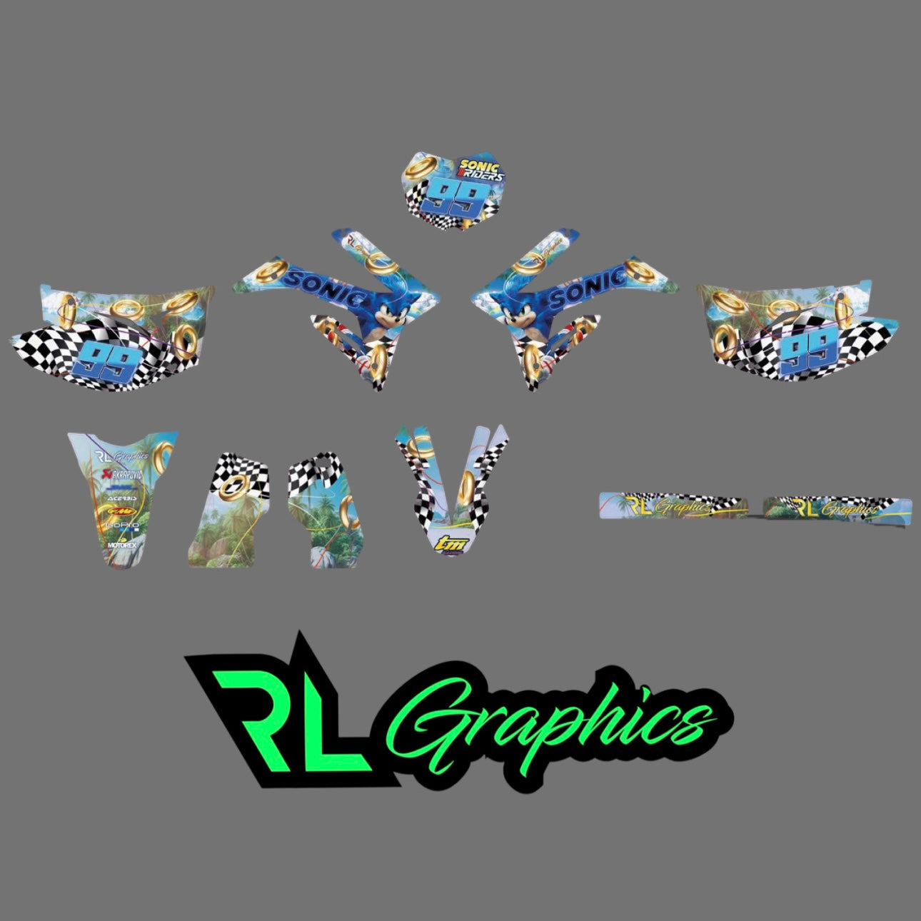 grafica sonic light blue RL_RacingStore