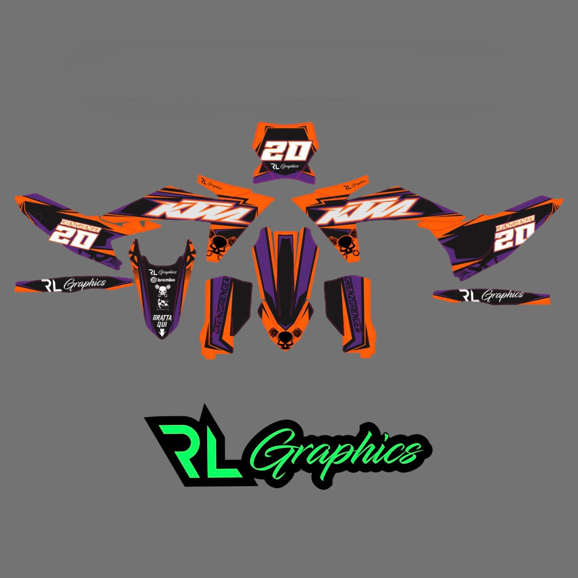 grafica ktm “sx“ - RL_RacingStore