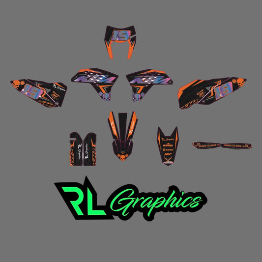 Grafica ktm exc “sky dark holo” RL_RacingStore