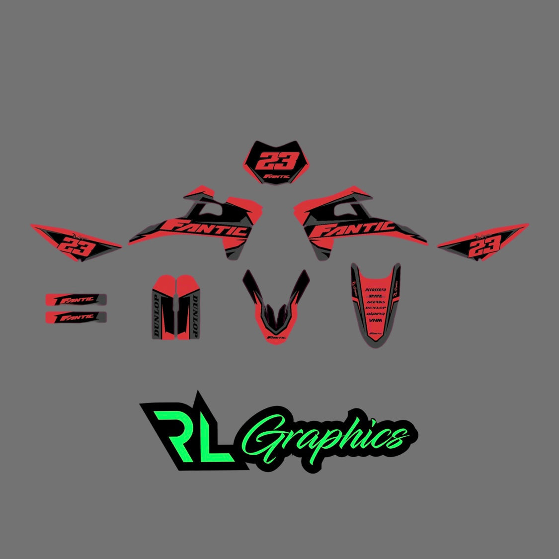 Grafica Fantic “spider2” - RL_RacingStore