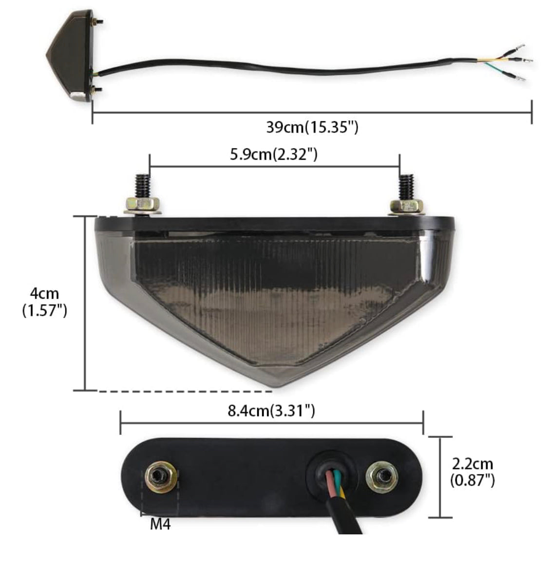 Luce STOP posteriore UNIVERSALE - RL_RacingStore