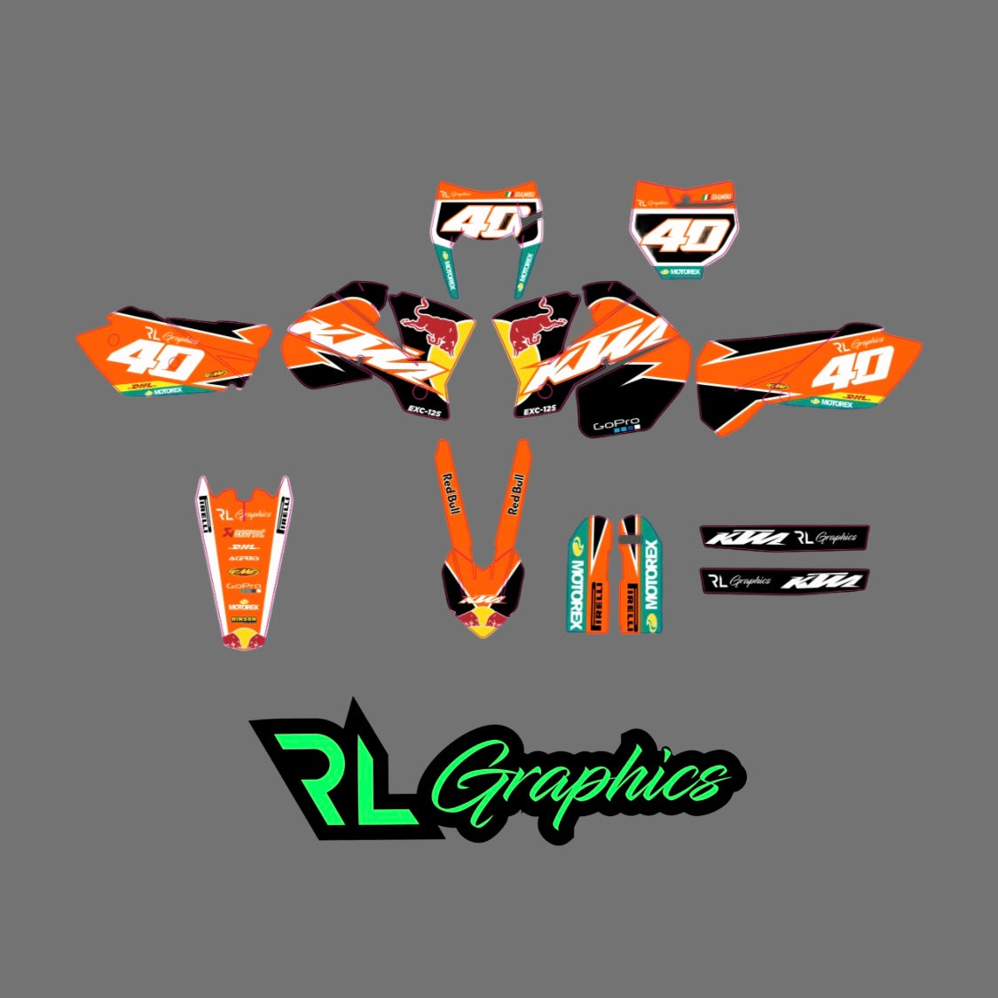 Grafica ktm ”oldfashion” RL_RacingStore