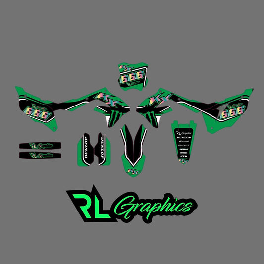 Grafica kawasaki kiwi - RL_RacingStore