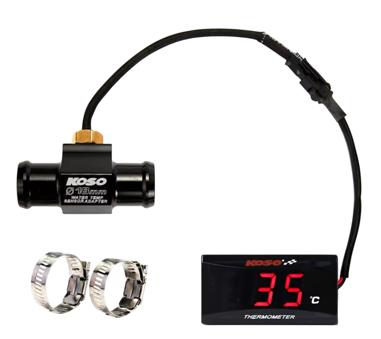 Termometro acqua temperatura universale Milano Racing Components