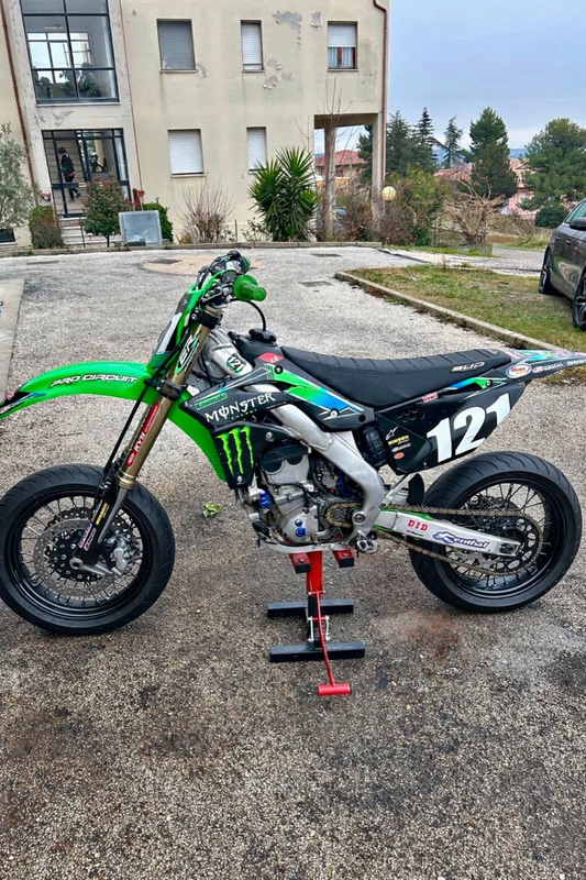 Kawasaki kxf 250 motard + omologazione 2015