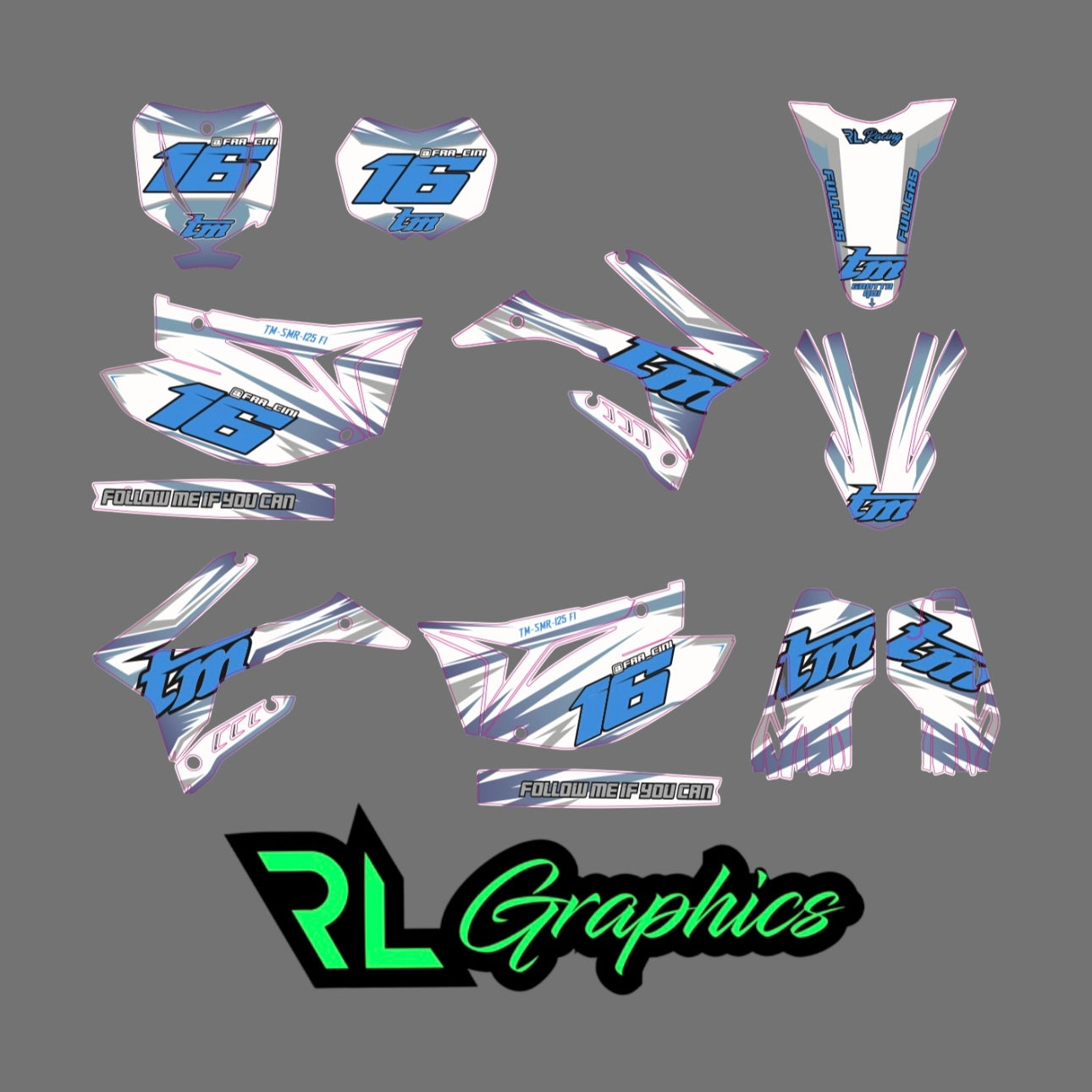 Grafica “tm linear 2.0 “ Milano Racing Components