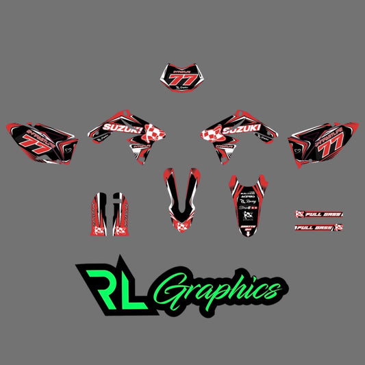 Grafica “24/7 red flag” Milano Racing Components