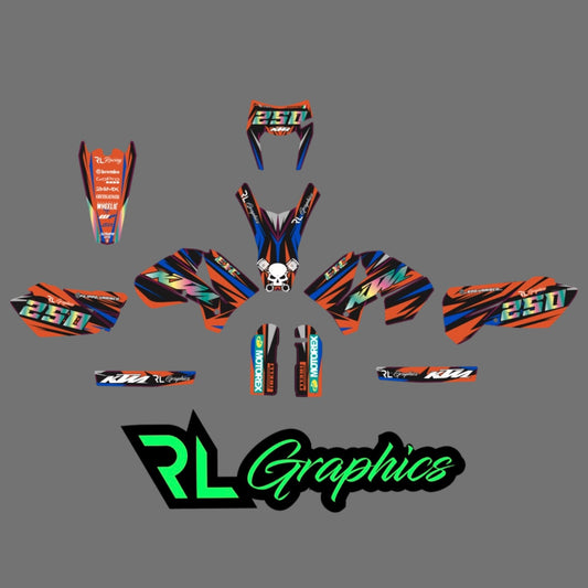 Grafica ktm “contest” Milano Racing Components