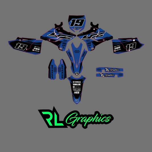 Grafica yz ”dark blue” RL_RacingStore