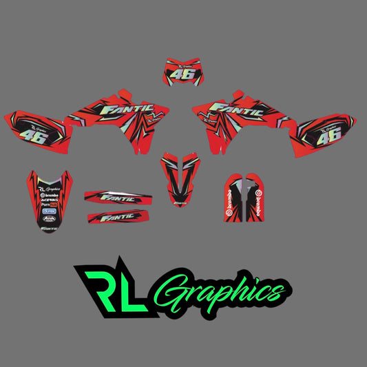 grafica fantic “red spynder“ RL_RacingStore
