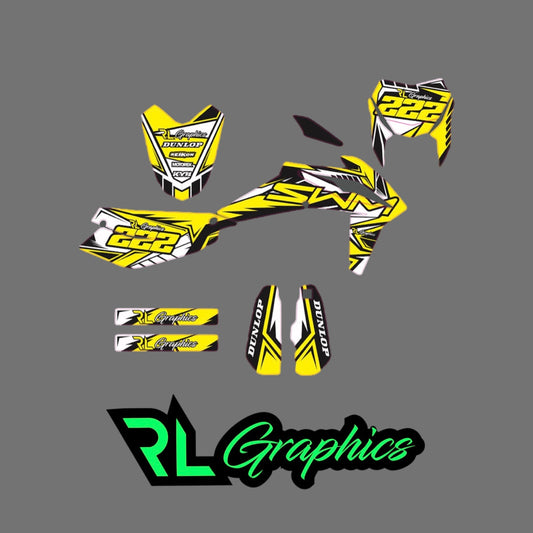 Grafica swm “yellow duplex” RL_RacingStore
