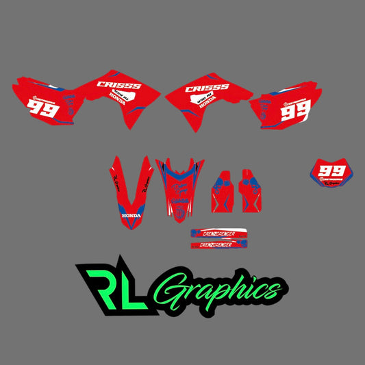Grafica crf “red whity” RL_RacingStore