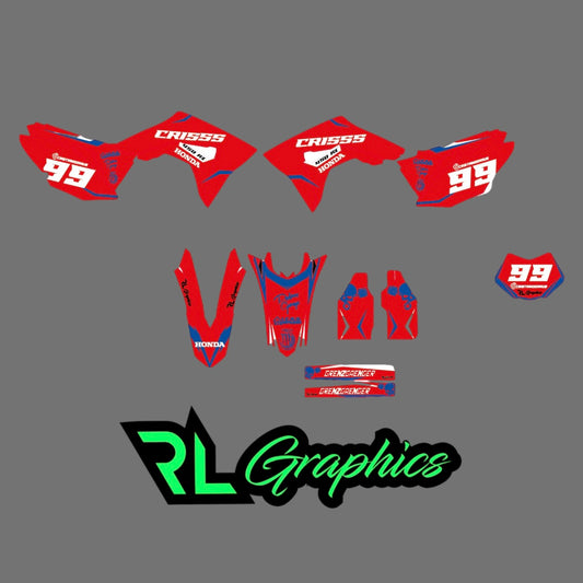 Grafica crf “red whity”