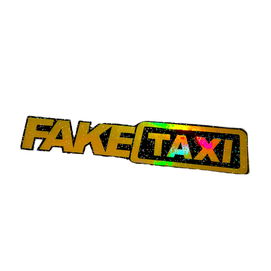 adesivi fake taxi