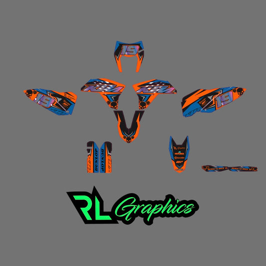 Grafica Ktm “sky holo” - RL_RacingStore