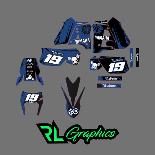 Grafica Yamaha DT “bicolor”