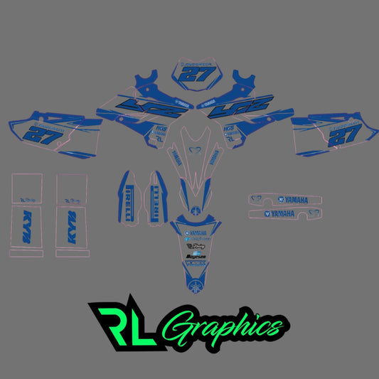 Grafica YZ “Crome blue”