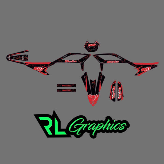 x grafica beta spark glitter Milano Racing Components