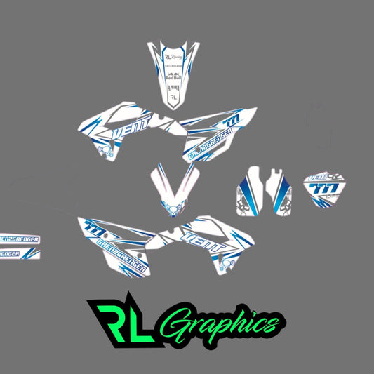 Grafica vent “blue grenz“