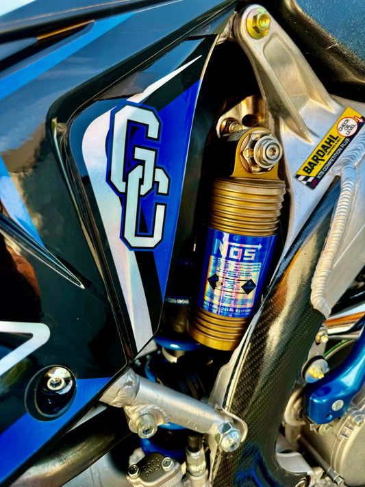 Adesivo “NOS” Full holo Ammortizzatore RL_RacingStore
