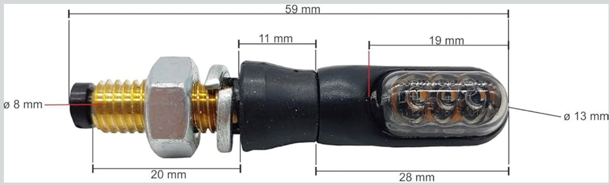 Frecce NANO LED omologate