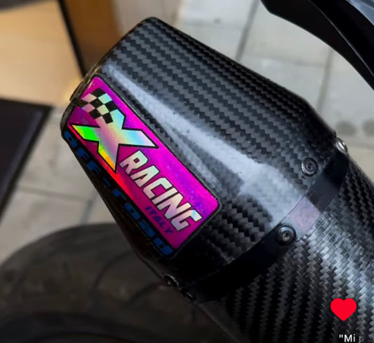 x racing adesivo