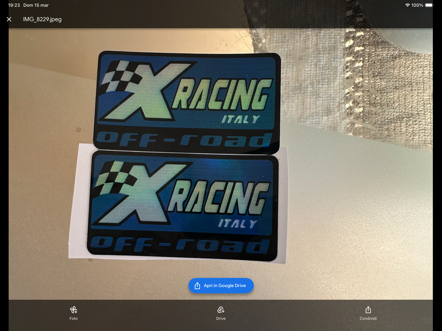 Ada 3.5 x 7 x racing blu