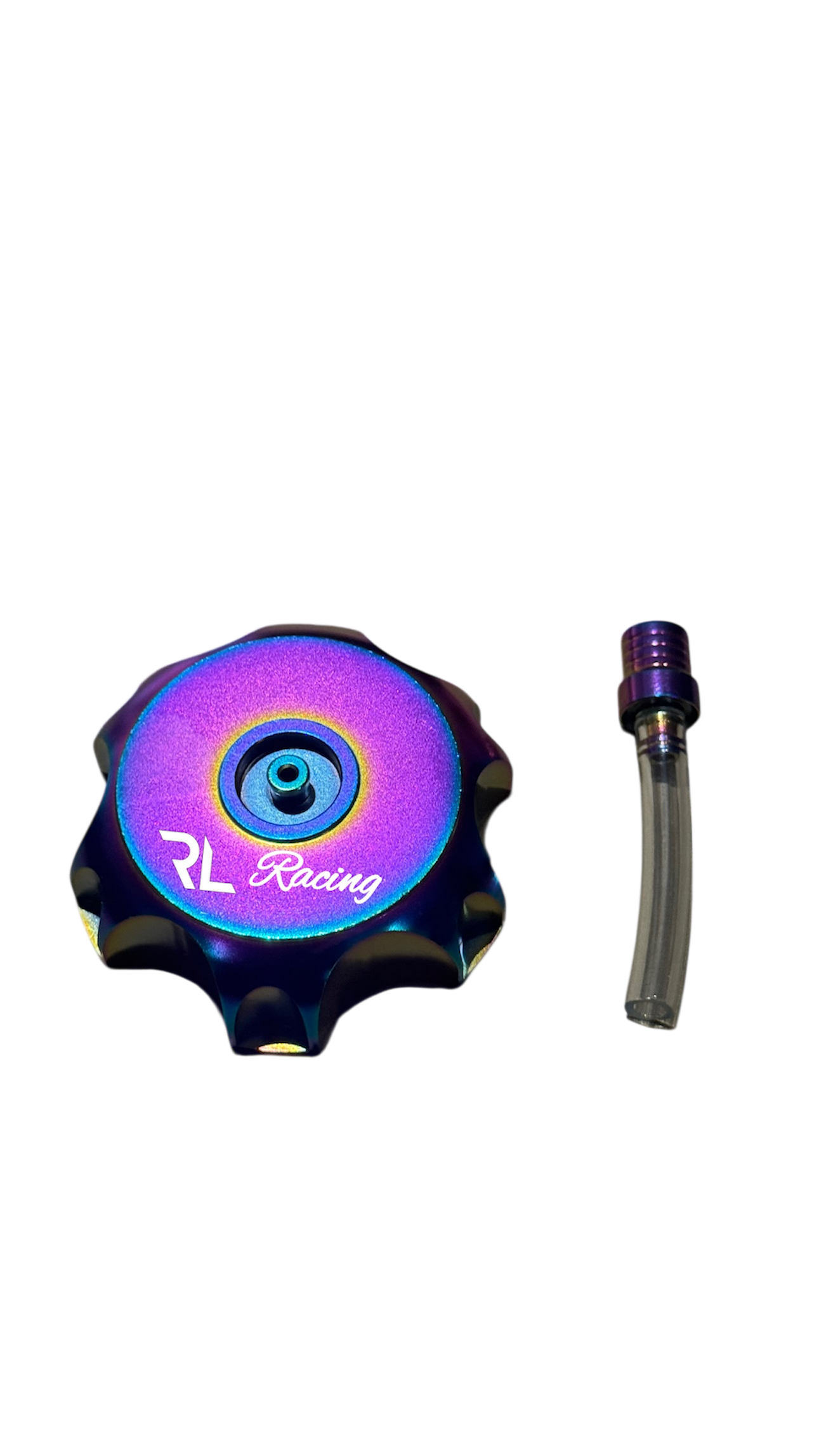 Fuel cap + breather in ergal