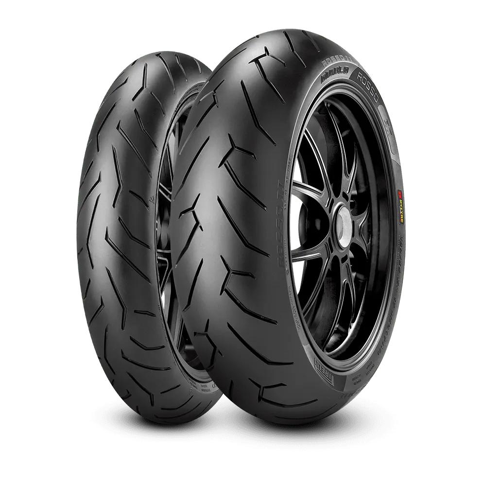 Gomme Pirelli DIABLO ROSSO II 160/60 120/70 ZR17 RL_RacingStore