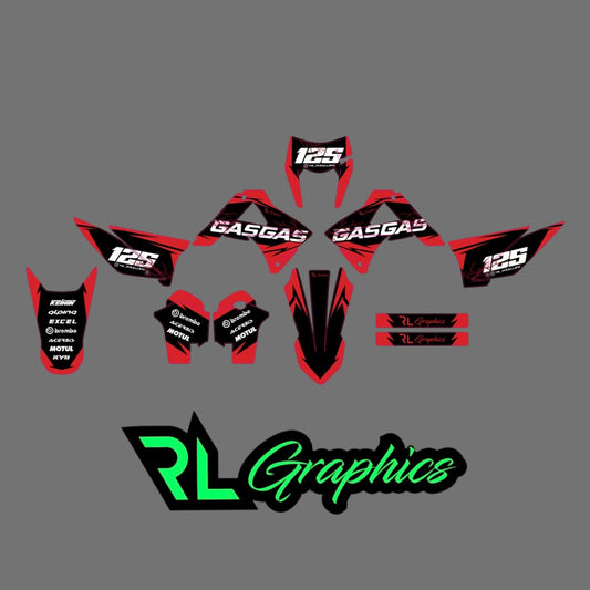 Grafica “gasgas” Milano Racing Components