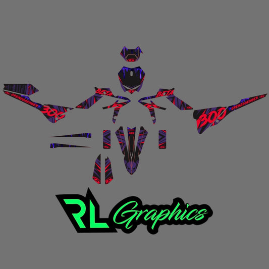 Grafica ”X” Milano Racing Components