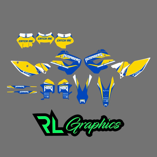 Grafica “husaberg” Milano Racing Components