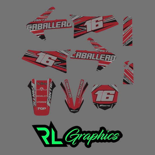 Grafica “caba” Milano Racing Components