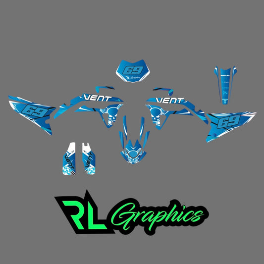 Grafica “light cian” Milano Racing Components