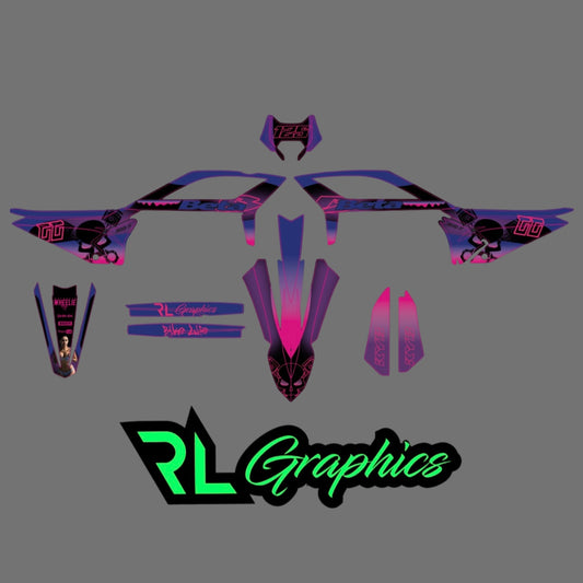 Grafica ”hot girls” Milano Racing Components