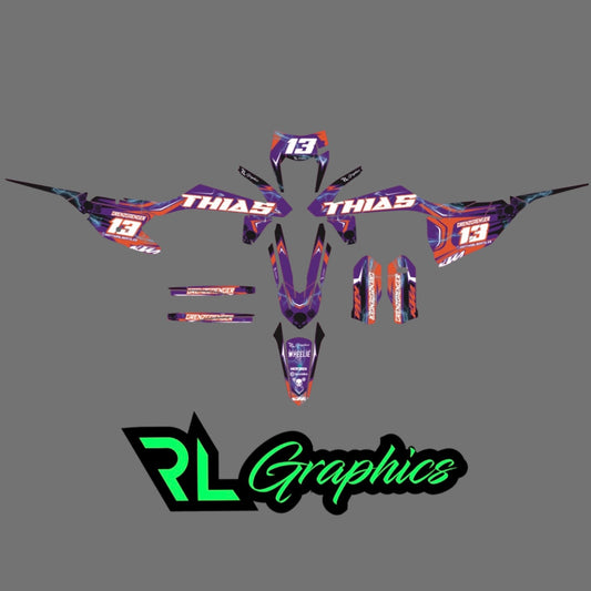 Grafica ktm “spark shadow” Milano Racing Components