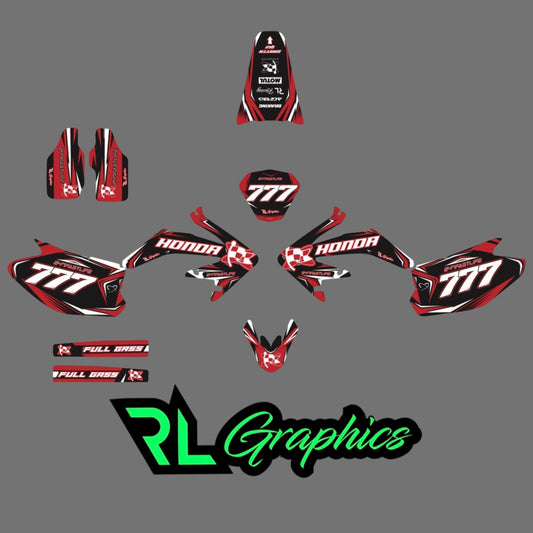 Grafica “24/7 red flag v1” Milano Racing Components