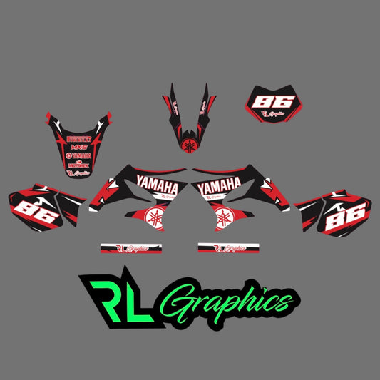 grafica dt “red yamaha” Milano Racing Components