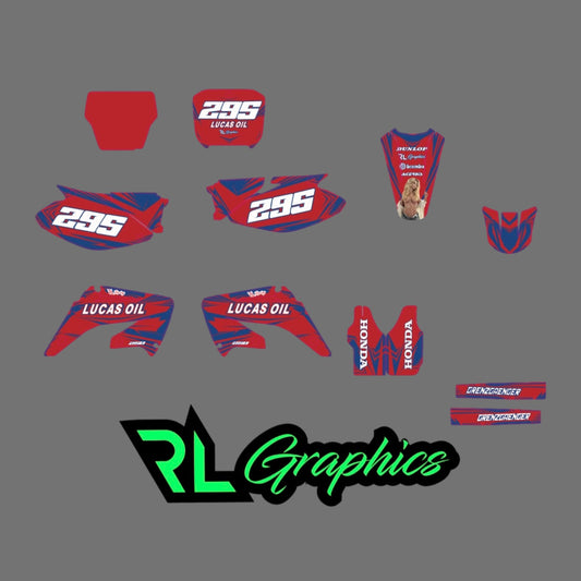 Grafica “red hotties” Milano Racing Components