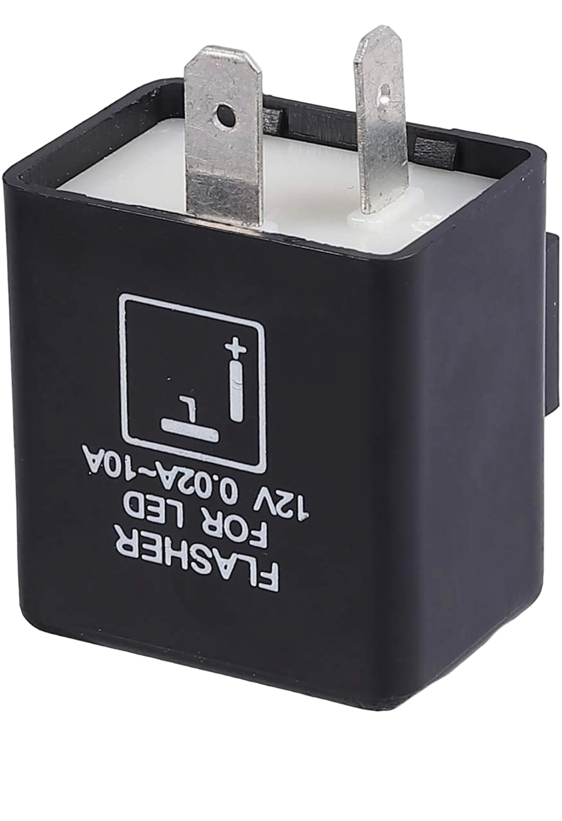 Relè lampeggiante a LED, relè di direzione a LED a 3 pin 12V 20A rotondo stile elettronico Relè lampeggiante a LED, relè di direzione a LED a 3 pin 12V 20A rotondo stile elettronico