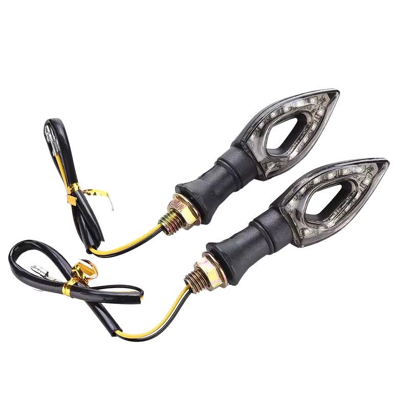 Coppia Frecce LED DRL Con Contrappesi Manubrio Per MOTO - Foto 13